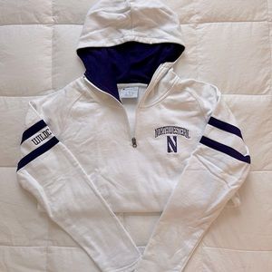 NORTHWESTERN UNIVERSITY White Hoodie
